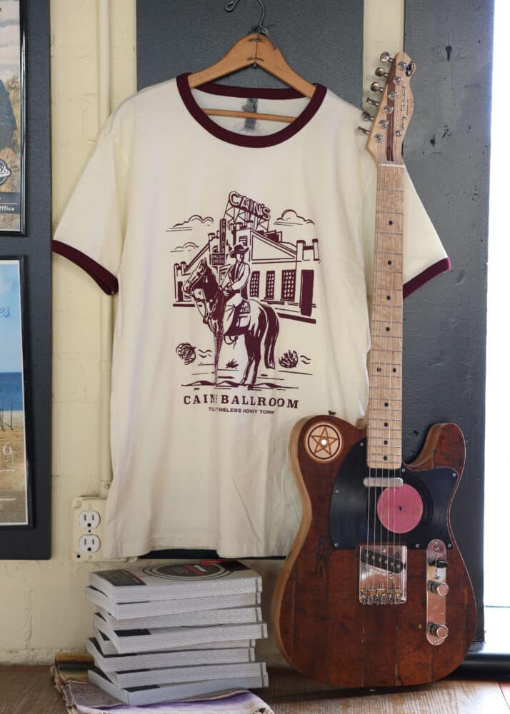 COWBOY CAIN'S 100 YEAR RINGER TEE