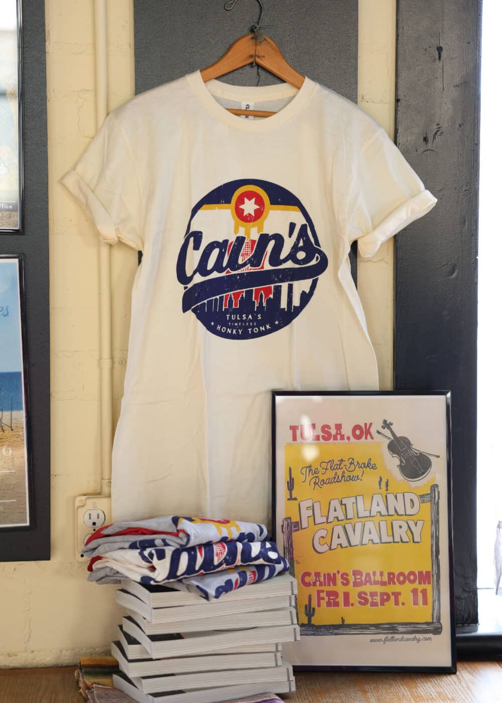CAIN'S 918 DAY TEE - VINTAGE WHITE