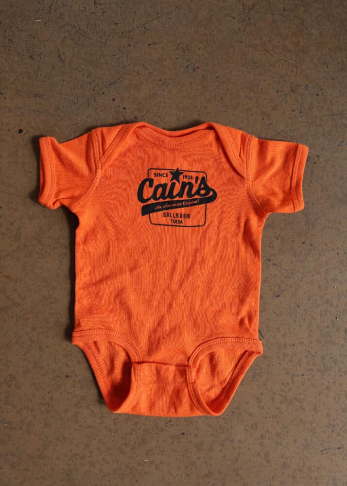 CAIN'S ONESIE ORANGE